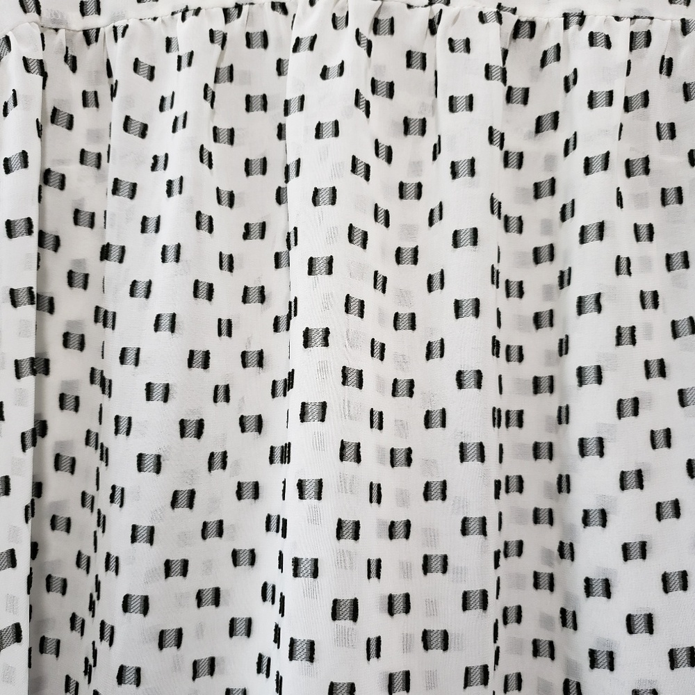 Merona  Sheer Cropped Blouse
